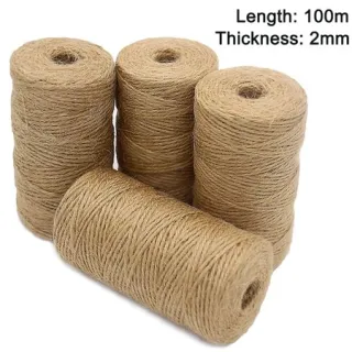 dây thừng/dây gai/dây bố/ dây đay trang trí hanmade - QUẤN LỌ HOA. GÓI QUÀ, ĐỒ LƯU NIỆM, DÂY DECOR